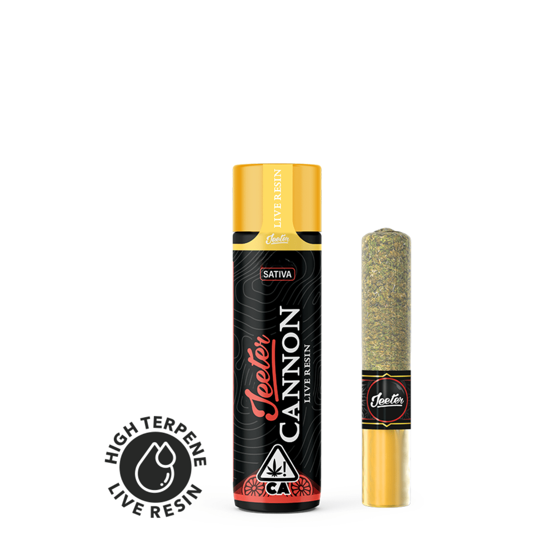 Jeeter | Cannon | Infused Preroll | 1.3g | Live Resin | Turbulence