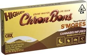 [Highatus] 10Pk Rosin Chocolates - 100mg - S'mores (I)