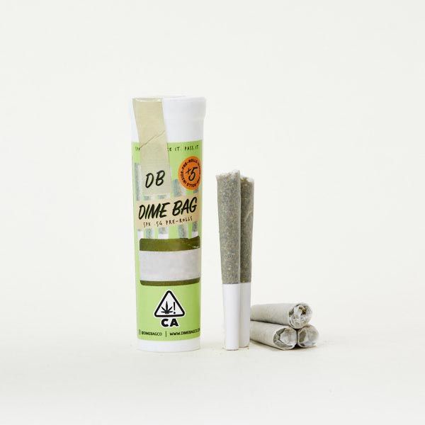 Dime Bag Pre-roll Pack Apple Rings 2.5g