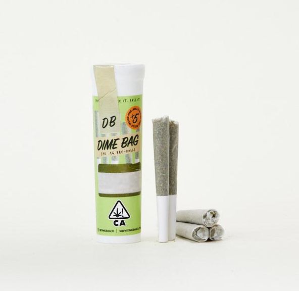 Dime Bag Pre-roll Pack Apple Rings 2.5g