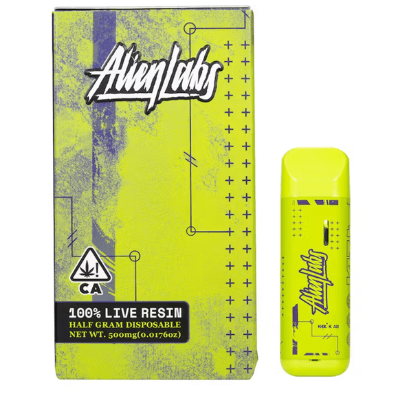 【CBNP】LIVELINE-ALIEN OG 1ml Xeno Live Resin Cartridge (1G) | Alien Labs