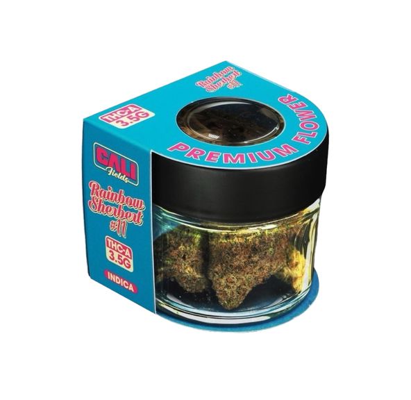 Cali Fields 3.5g Rainbow Sherbert
