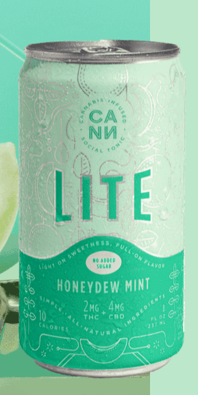 [CANN] CBD Drink 6 Pack - 2:1 - Honeydew Mint Lite