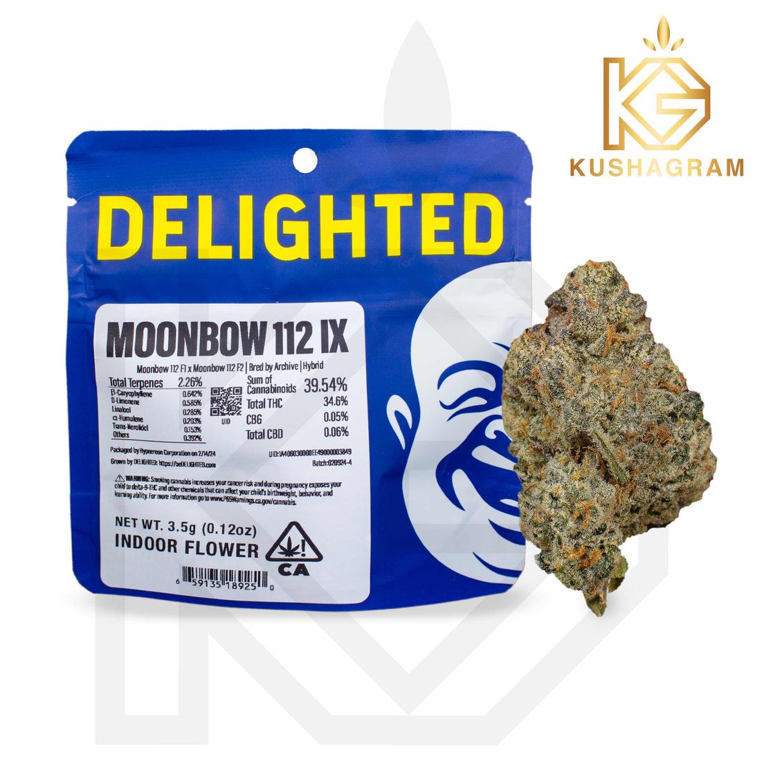 DELIGHTED - Moonbow 112 IX 3.5g