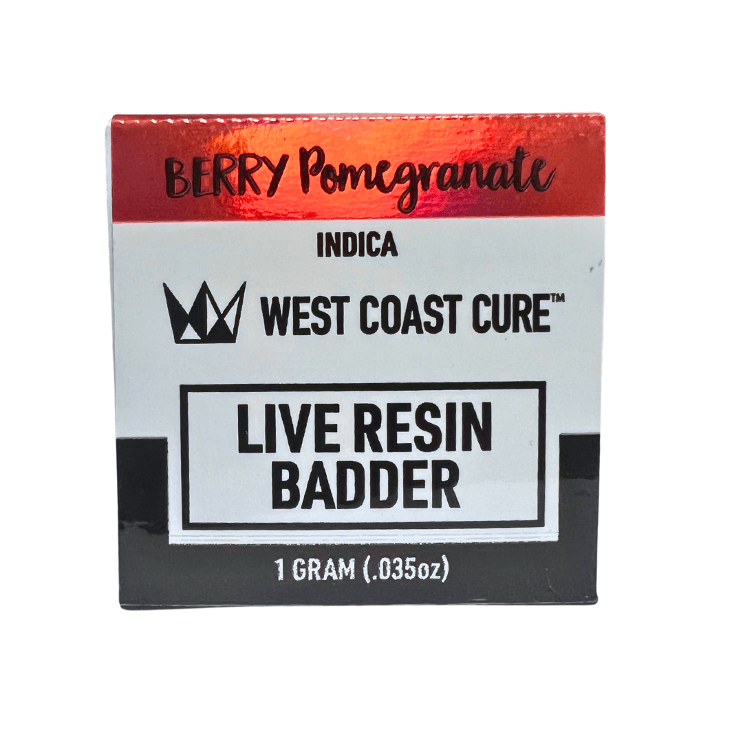 West Coast Cure - Berry Pomegranate Live Resin Badder 1g