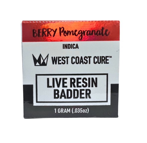 West Coast Cure - Berry Pomegranate Live Resin Badder 1g