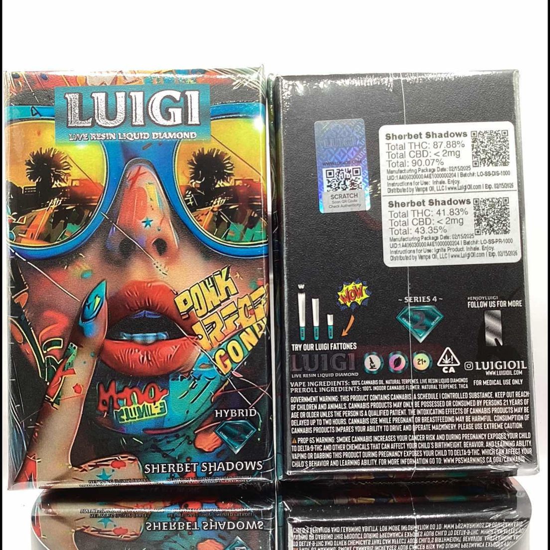 Luigi - Disposable - Sherbert Shadows - 2G