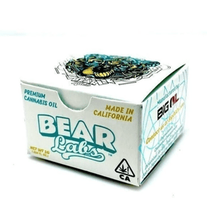 Bear Labs Live Rosin Tier 4 Strawnana Gusher 1g