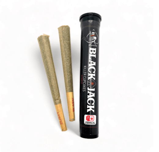 Killer Cupcakes - Two 1.2G Pre rolls - Black Label Labs - Hybrid
