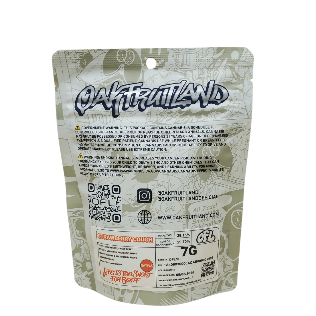 Oakfruitland - Strawberry Cough 7g