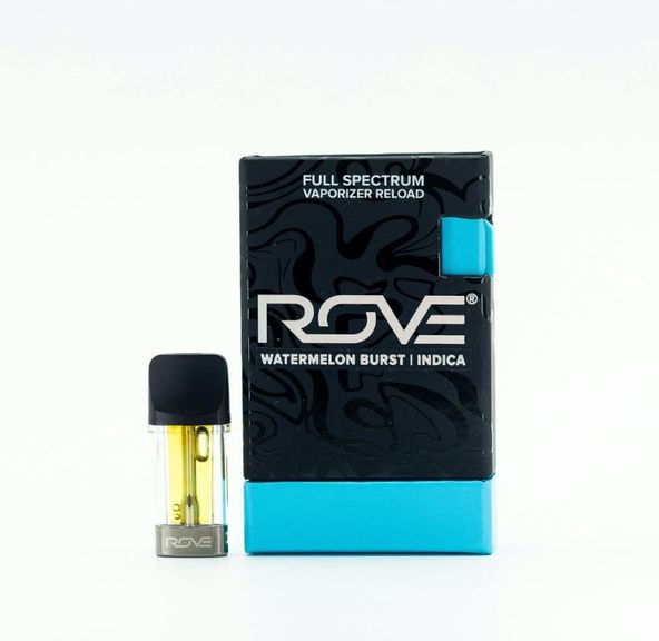 Rove Live Resin AIO Vape Reload Watermelon Burst 1g