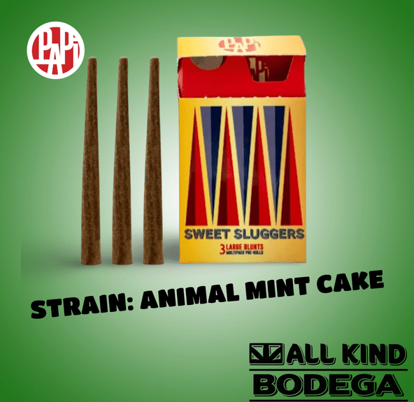 Blunts - Animal Mint Cake Sweet Sluggers 1g - 3 Pack (@papicannabis)
