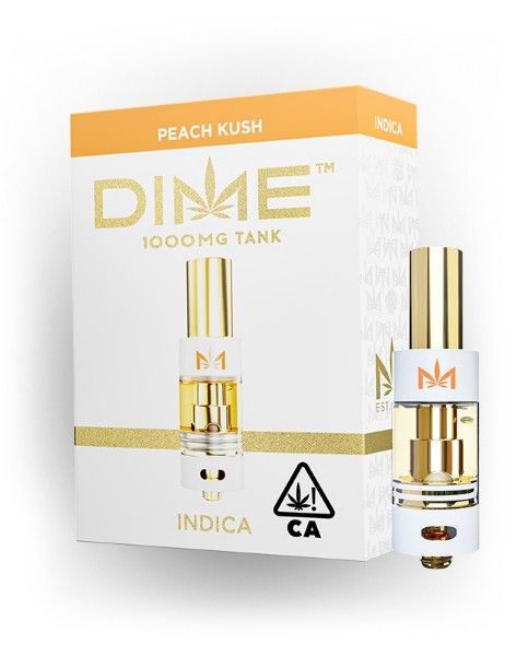 Dime Peach Kush 1g Tank