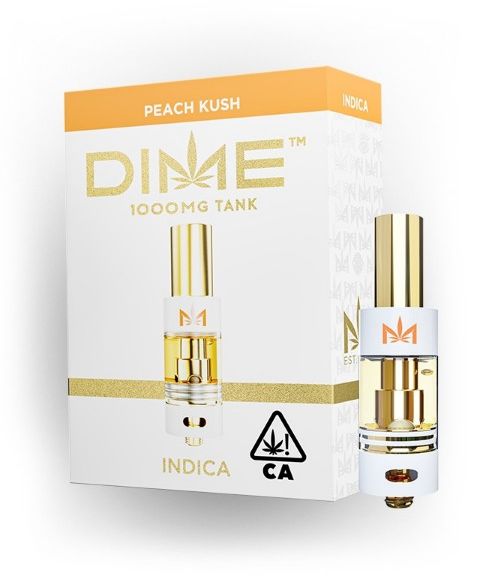 Dime Peach Kush 1g Tank