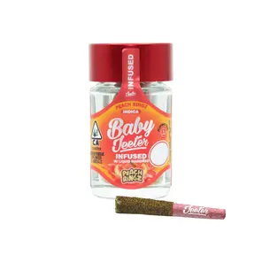Baby Jeeters Liquid Diamonds 5pk (.5g) - Peach Ringz (I)