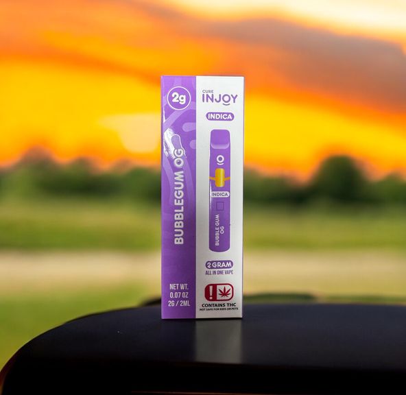 Cure Injoy - 2G - Disposable - Bubble Gum OG