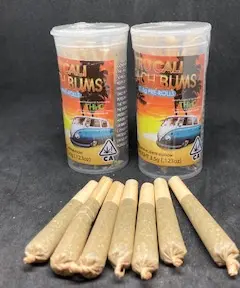BEACH BUMS GMO PREROLLS THC 24.24%