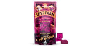 [Lost Farm] Live Rosin Chews - 100mg - Pomberry x Kush Mints Punch (H)