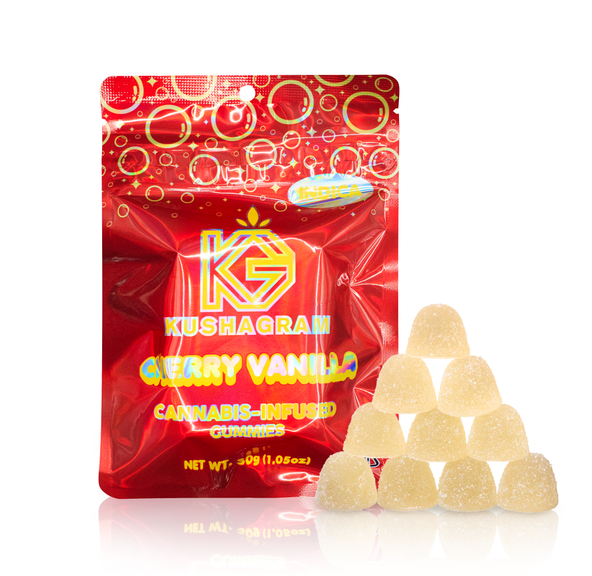 100mg Cherry Vanilla Gummies