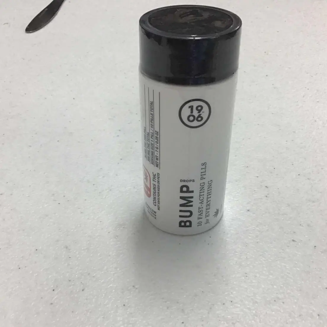 1906 Bump Drops Bottle