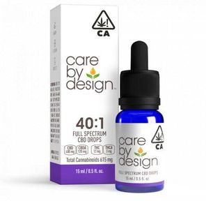 Care By Design 40:1 CBD Oral Drops 15ml.
