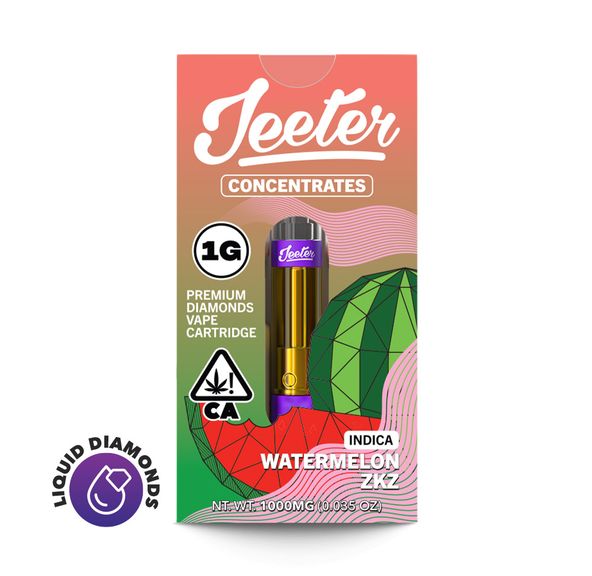 Jeeter | Vape Cart | 1g | Diamonds | Watermelon ZKZ
