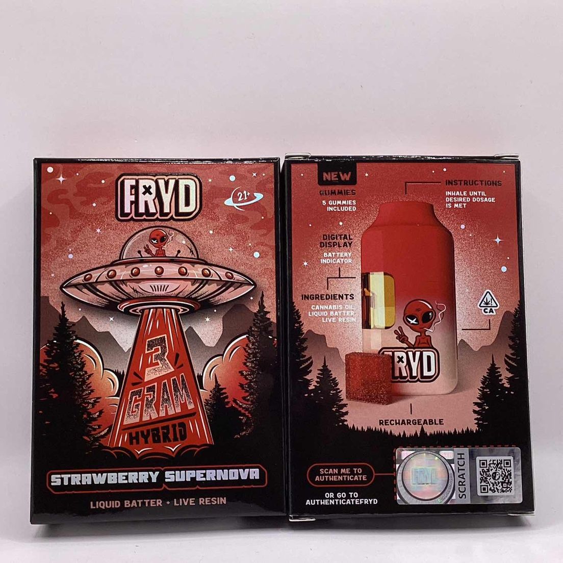 Fryd - Disposable - Strawberry Supernova - 3g