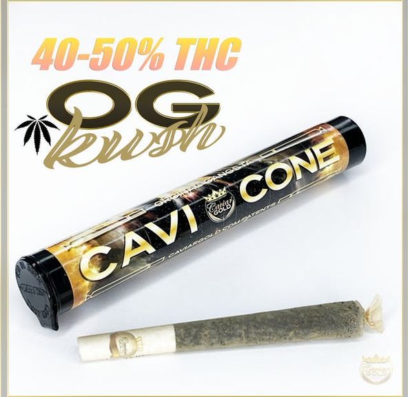 Caviar Gold Original Kush 1.5g Cavi Cone 51%