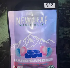 100mg Cotton Candy Hard Candy