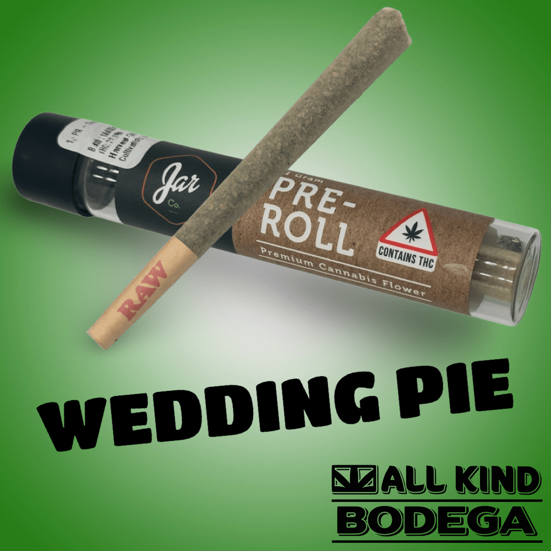 Wedding Pie 1g Preroll (@jarcannabis2.0)
