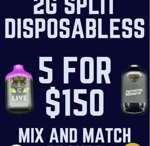 2g Split - 5 Pack - Mix and Match Deal