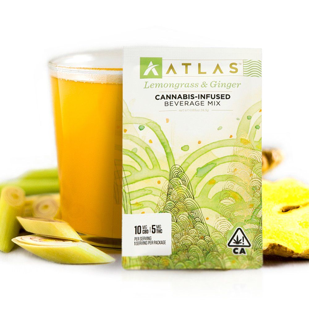 [Atlas] CBD Beverage Mix - 2:1 - Lemon Ginger