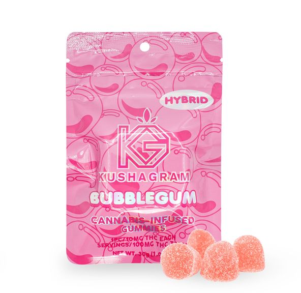 100mg Bubblegum Gummies