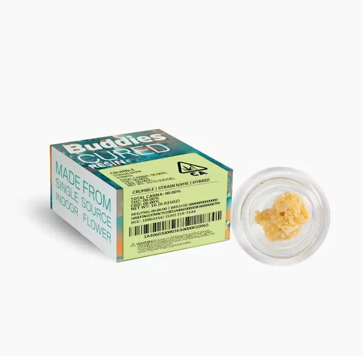 Buddies Cured Resin Crumble Gumdrops 1g