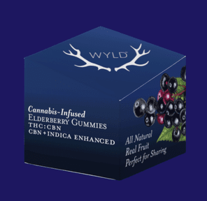 WYLD - Elderberry Gummies 1:1 (100mg THC/100mg CBN)