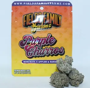 Fields Family Farmz Purple Churros 3.5g 32%