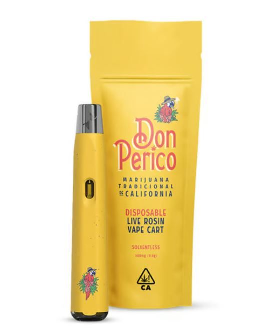 Don Perico Live Rosin AIO Vape Riviera .5g