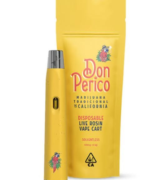 Don Perico Live Rosin AIO Vape Riviera .5g
