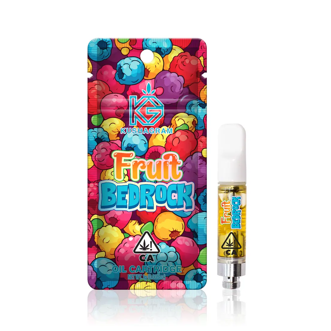 KUSHAGRAM Fruit Bedrock Premium Cartridge 1g 1.00 g