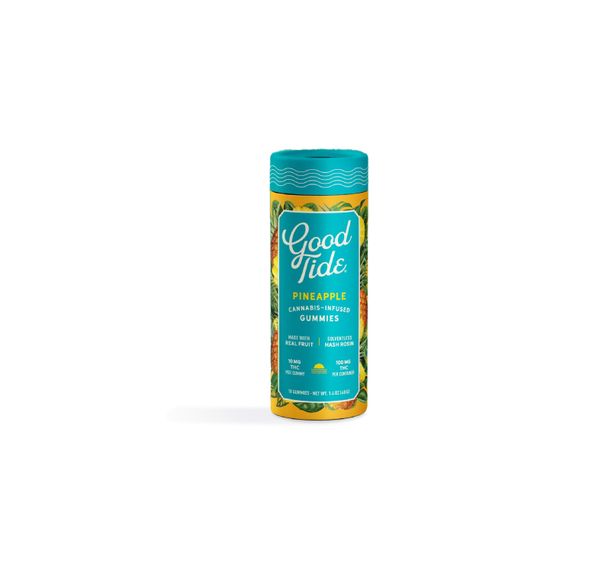 Good Tide Gummies Pineapple 100mg