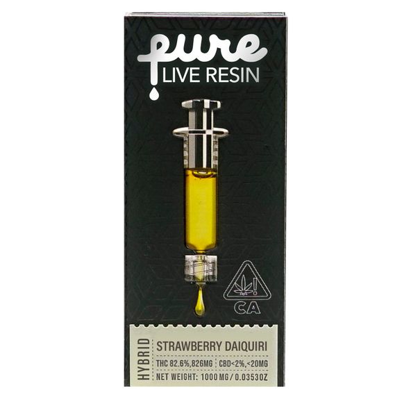 1. Pure 1g THC Live Resin Syringe - Sour Berry (S) *SALE*