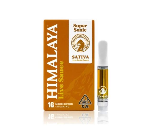 Himalaya Live Resin Cartridge Super Sonic 1g