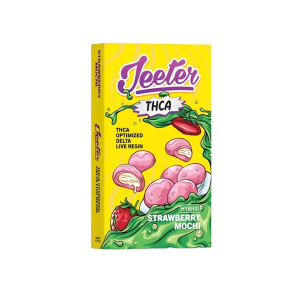 Jeeter 3g THCA Disposable - Strawberry Mochi