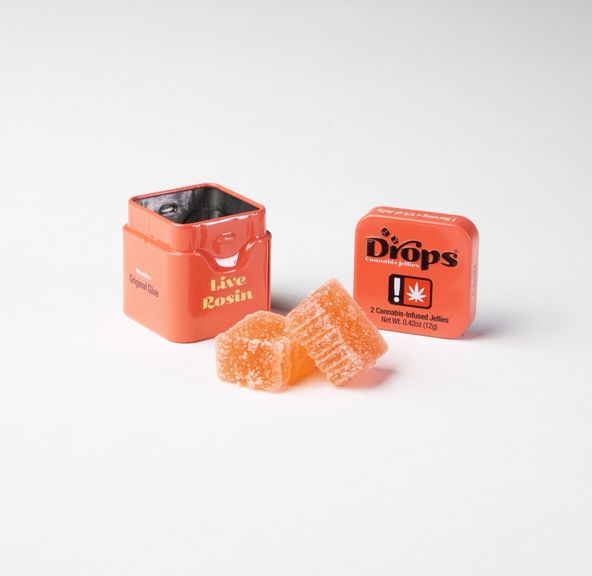 Drops- Watermelon (Chill) Live Rosin Jellies 100mg (I)