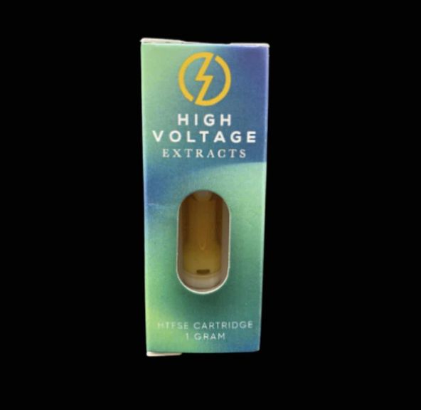 High Voltage Extracts HTFSE Cartridge – Cherry Chunk (Indica Dominant Hybrid) (1g)