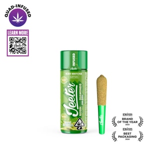 1. Jeeter | Quad Infused | Preroll | .5g | Iced Matcha