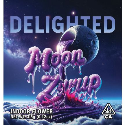 Delighted - Moon Zyrup 3.5g Premium Indoor Flower