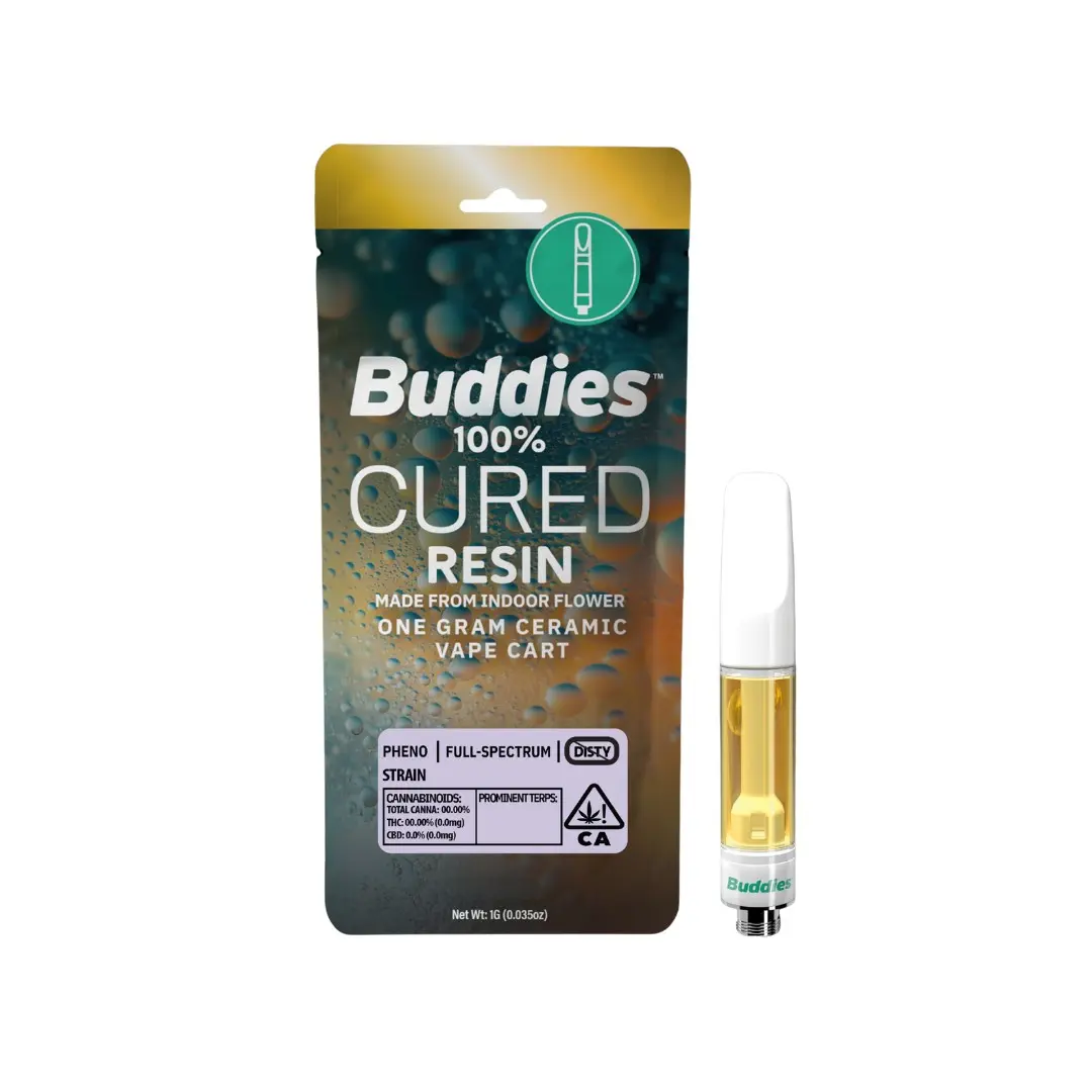 Buddies Cured Resin Cartridge Bubblegum Gelato 1g