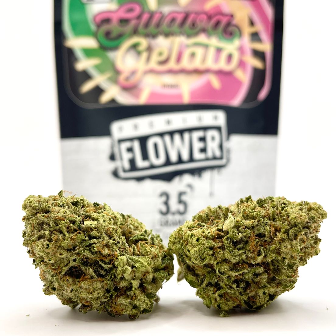 PRE-ORDER ONLY 1/8 Guava Gelato (28.55%/Hybrid) Premium Flower - West Coast Cure