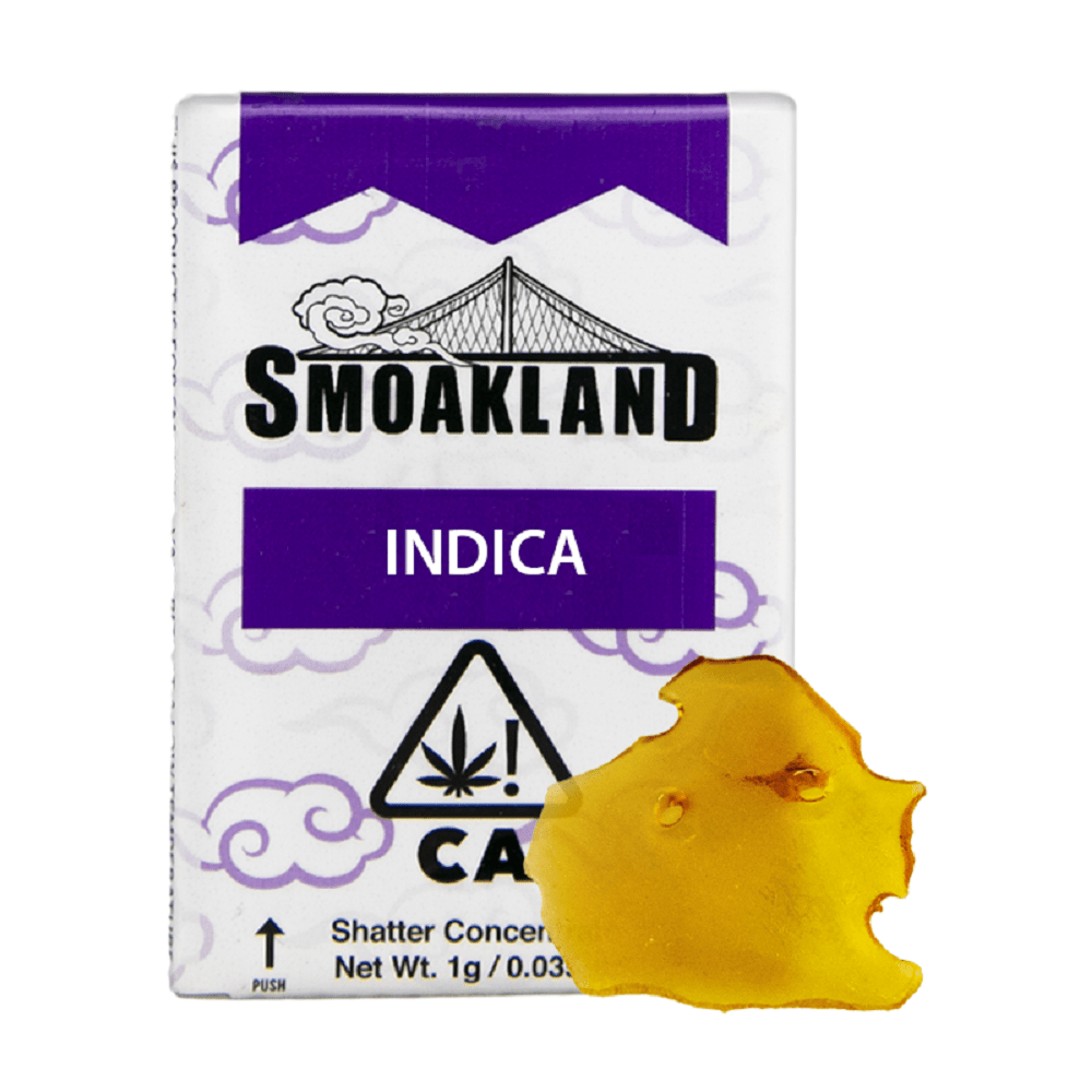 Smoakland - Shatter (1 Gram) - Rainbow Belts